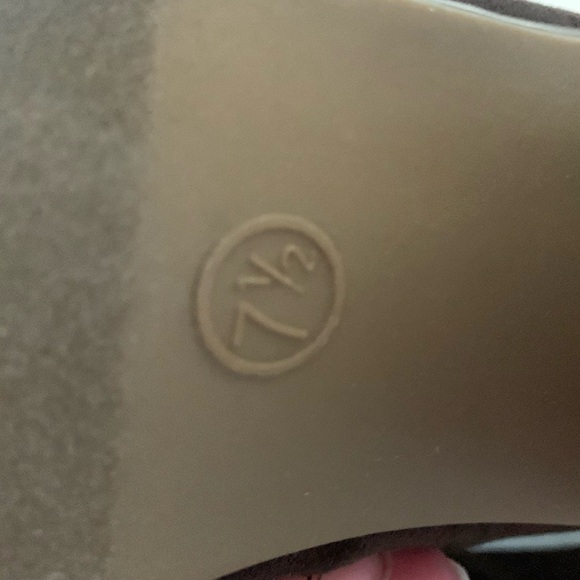 Universal Thread Junie Brown Microsuede Tall Boots size 7.5 new - Picture 4 of 10